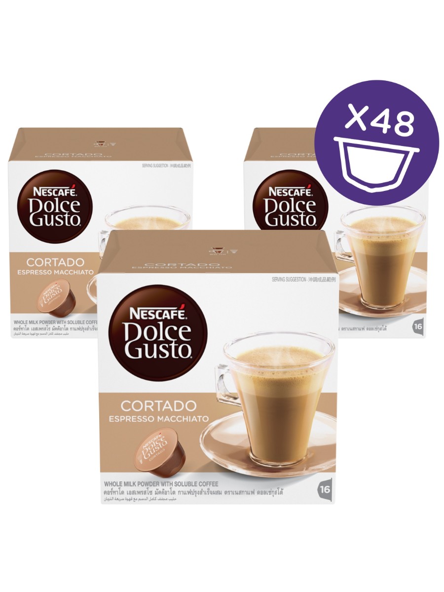 Nescafe Dolce Gusto Cortado, 48 
