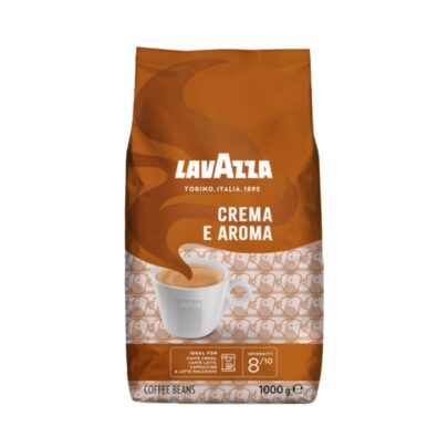 Lavazza Crema e Aroma, 1kg kavos pupeles kaina akcija pigiau