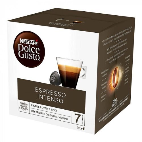Kavos kapsulės Nescafe Dolce Gusto Grande Espresso Intenso, 16kaps kaina akcija