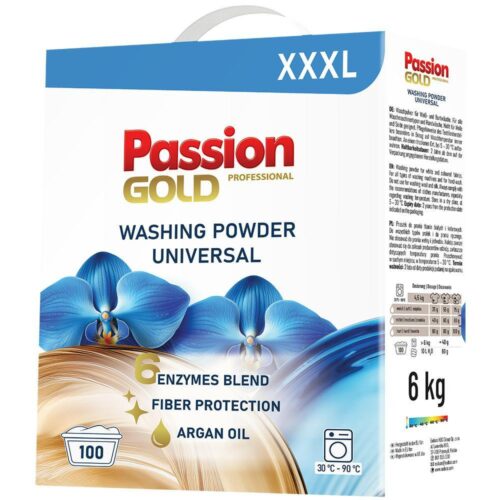 Skalbimo milteliai Passion Universal, 6kg