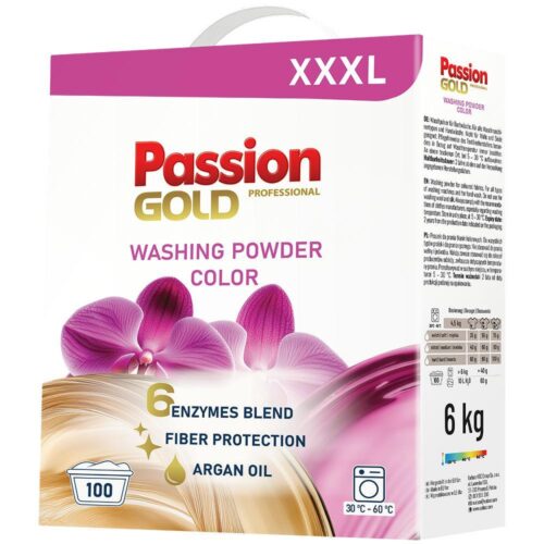 Skalbimo milteliai Passion Color, 6kg
