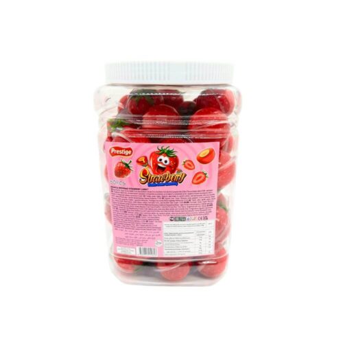 Saldainiai guminukai Strawberry Fruit Jam Gummy, 500g kaina akcija