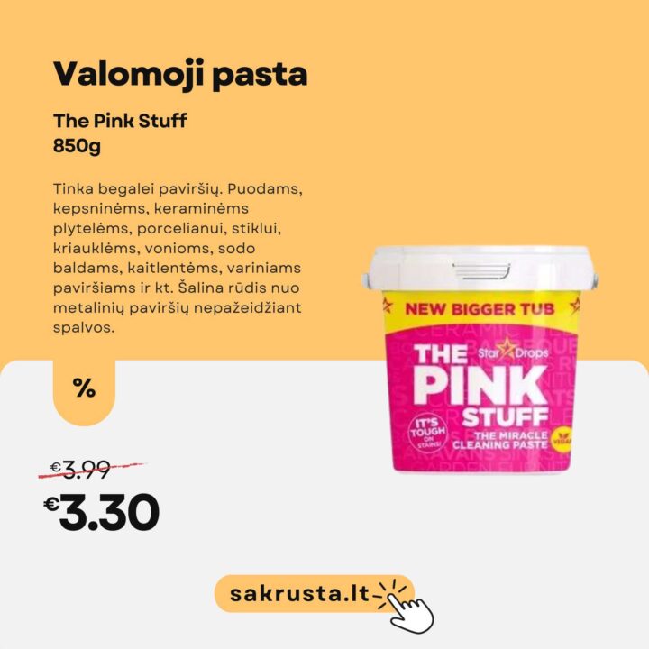 Pink stuff pasta, iš ko ji pagaminta?