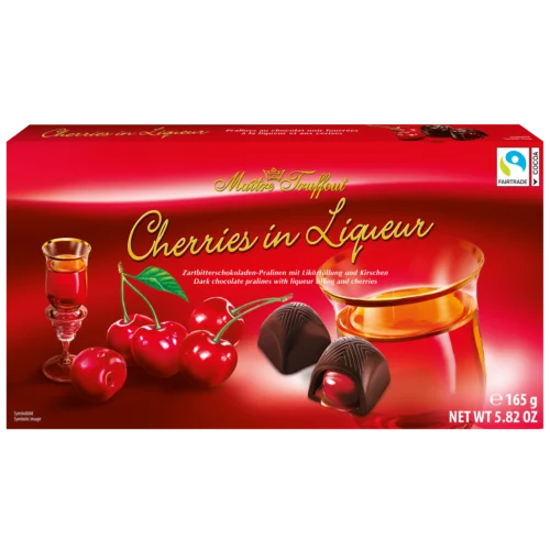 Saldainiai Cherries in Liqueur, 165g