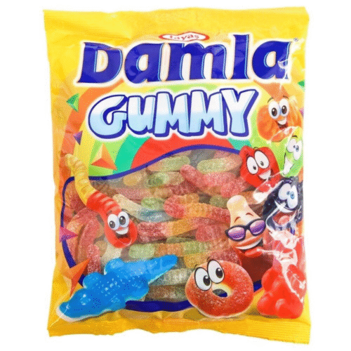 Guminukai Damla sliekiukai rūgštūs, 1kg