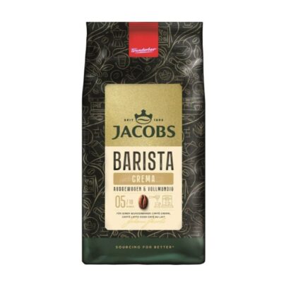 Kavos pupelės Jacobs Barista Crema, 1kg kaina akcija