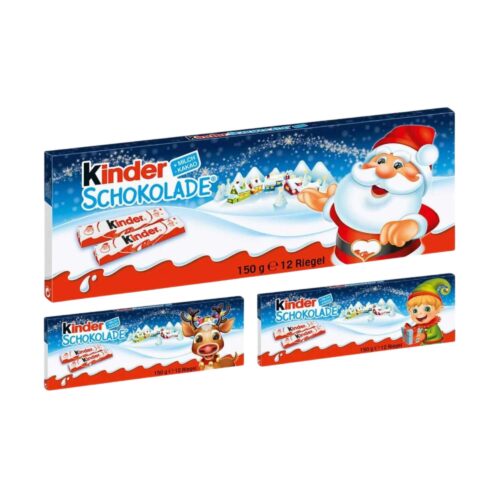 Šokoladukai Kinder, 150g kaina, akcija.