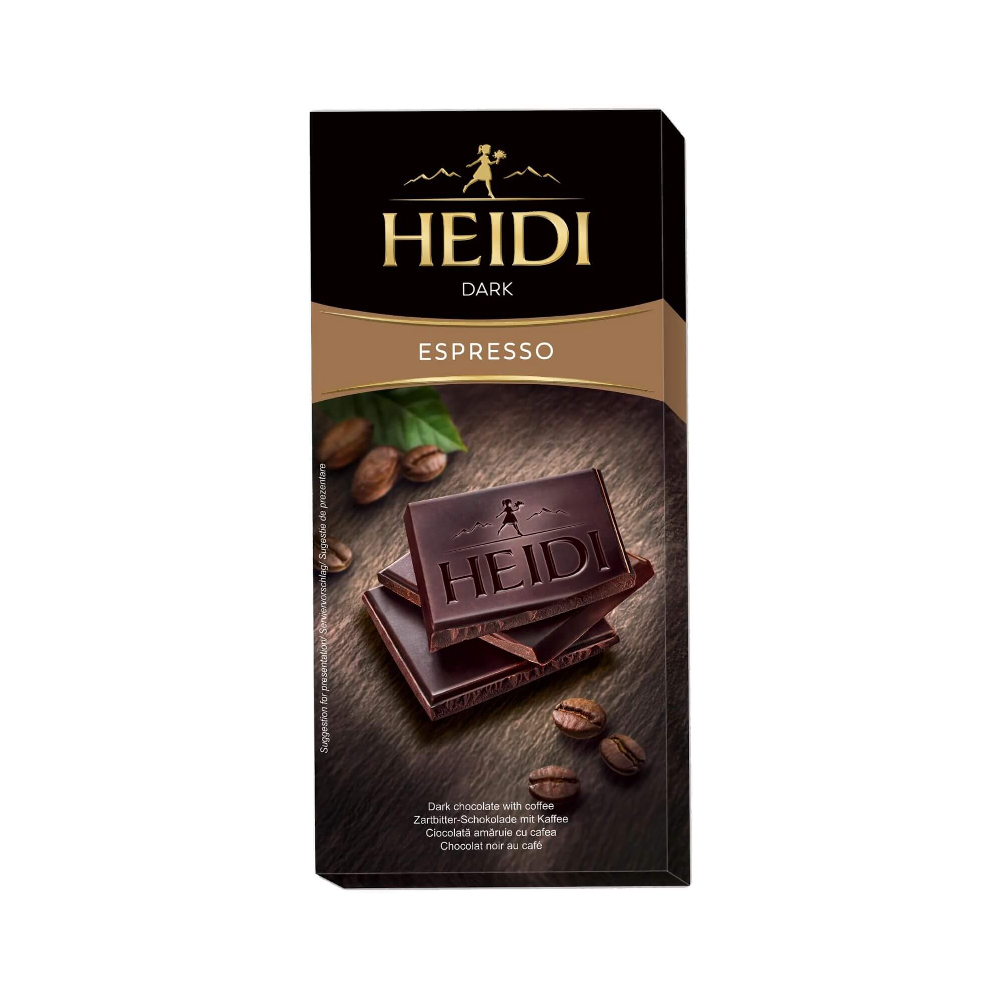 Šokoladas Heidi Espresso, 80g kaina akcija