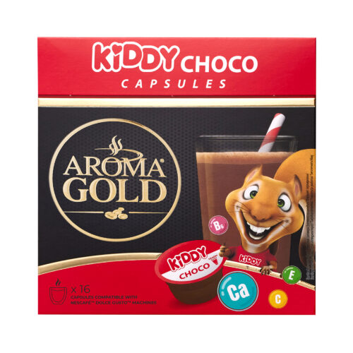 Kavos kapsulės Aroma Gold Kiddy Choco, 16kaps
