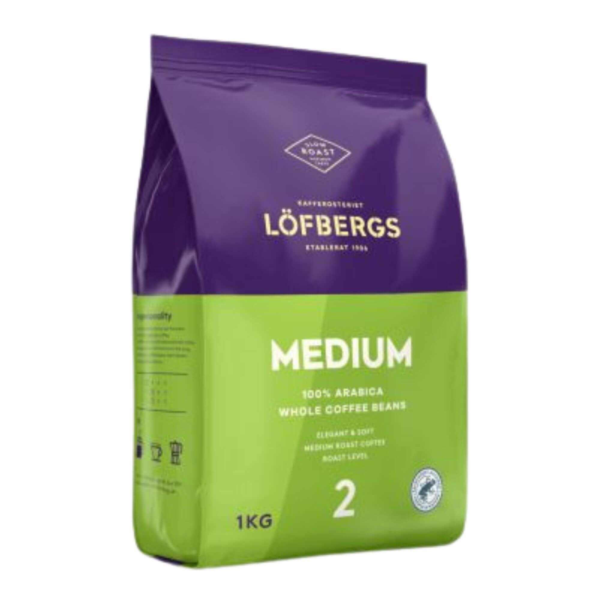 Kavos pupelės Lofbergs Medium Roast, 1kg kaina akcija pigiau internetu