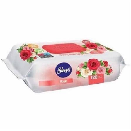 Drėgnos servetėlės Sleepy Rose, 120vnt