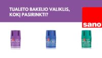 Tualeto bakelio valiklis, kokį pasirinkti?