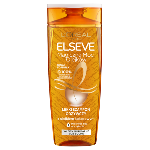 Plaukų šampūnas Elseve su aliejais, 400ml