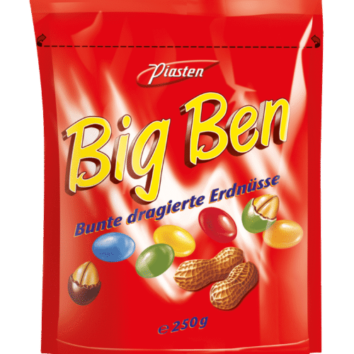Saldainiai Big Ben (raudoni), 250g