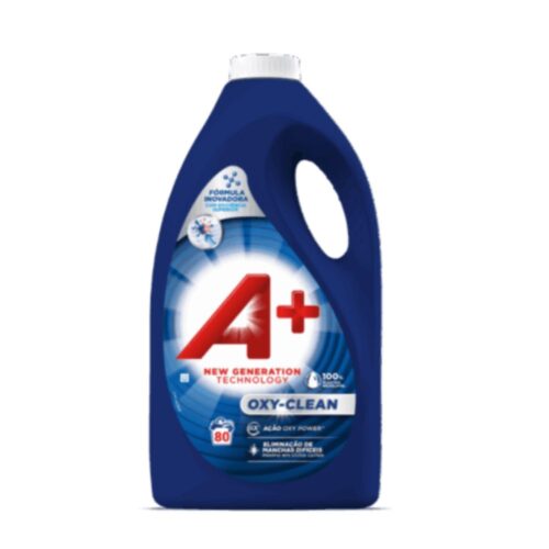 Skalbimo gelis A+ Oxy-Clean, 3,6l kaina akcija pigiau