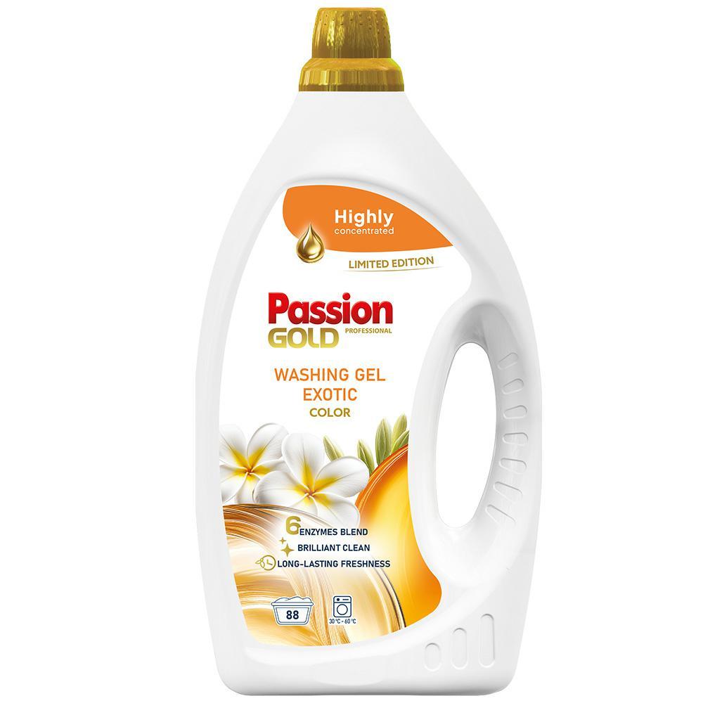 Skalbimo gelis Passion Exotic, 3,52l, spalvotiems audiniams kaina akcija pigiau