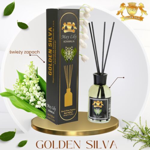 Kvapas namams Golden Silva May Lily, 110ml
