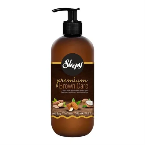 Rankų muilas Sleepy Premium Brown Care, 500ml