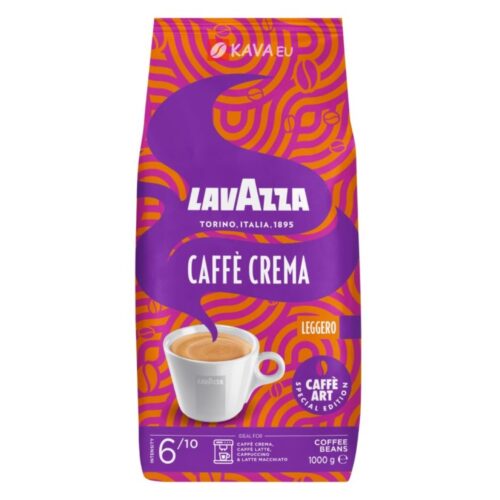 Kavos pupelės Lavazza Caffe Crema Leggero, 1kg kaina, akcija internetu