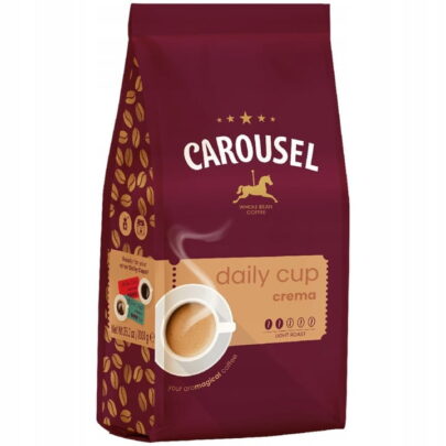 Kavos pupelės Carousel Crema, 1kg pigiau su akcija ir kaina