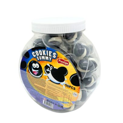 Guminukai Cookies Gummy, 9gx50vnt kaina akcija
