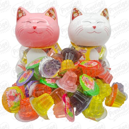 Želė saldainiai Mini Jelly Cup Cat, 10gx18vnt