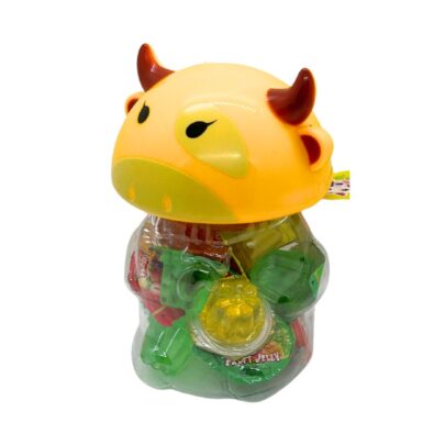 Želė saldainiai Mini Jelly Cup Cow, 10gx18vnt
