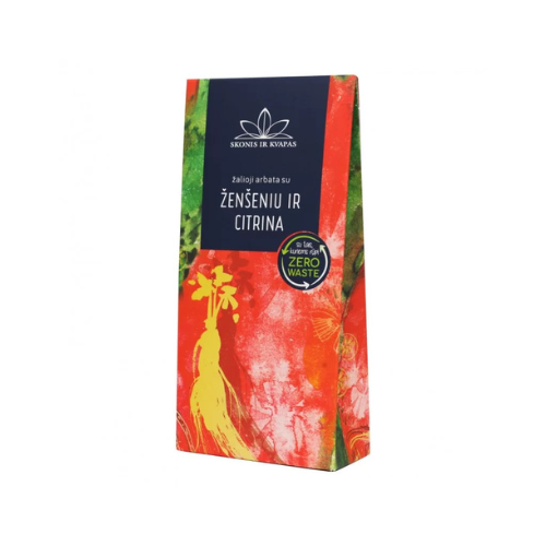 Arbata Skonis ir kvapas su Ženšeniu ir Citrina, 80g