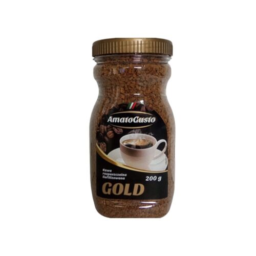 Tirpi kava Amato Gusto Gold, 200g kaina akcija internetu pigiau