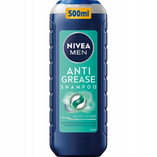Plaukų šampūnas Nivea Men Anti Grease, 500ml akcija pigiau kaina internetu