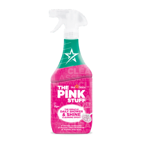 Purškiamas valiklis The Pink Stuff Daily Shower Shine, 750ml