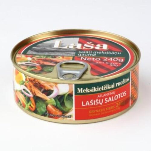 Lašišos salotos Meksikietiškos, 240g