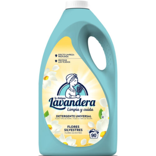 Skalbimo gelis Lavandera Flores Silvestres, 4,5l (geltonas)