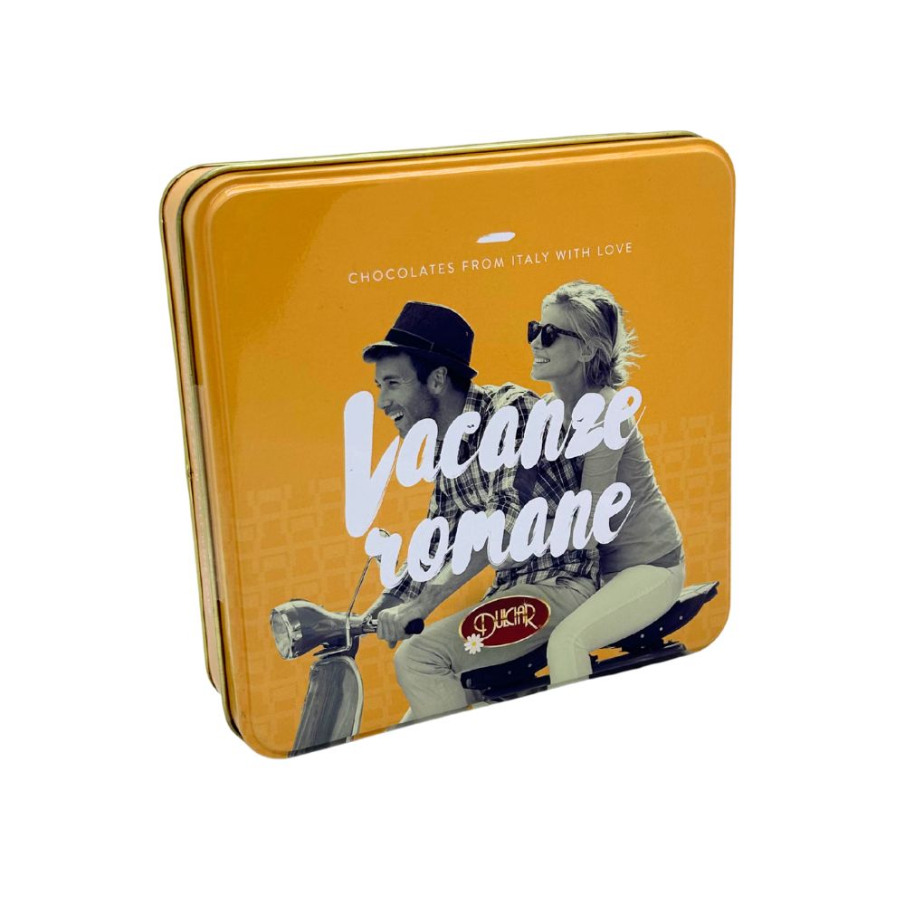 Saldainių dėžutė Dulciar Vacanze Romane, 200g (metalinėje dėžutėje) kaina