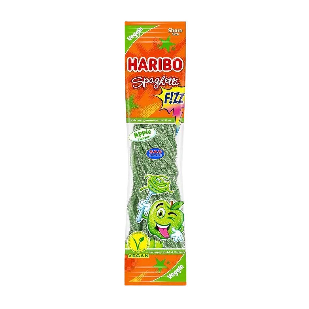 Guminukai Haribo Spaghetti Apple, 200g kaina akcija