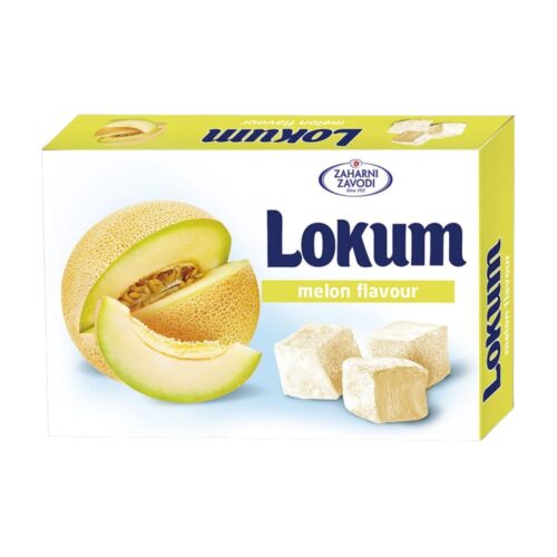 Saldainiai Lokum Melon Flavour, 140g