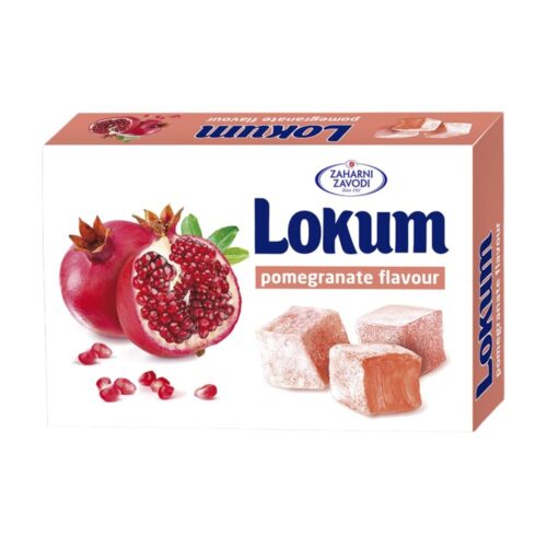 Saldainiai Lokum Pomegranate Flavour, 140g kaina akcija pigiau internetu