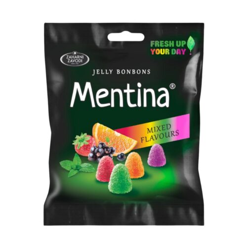 Guminukai Mentina Mixed Flavours, 80g kaina akcija pigiau internetu