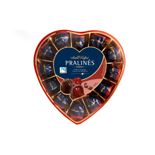Saldainių dėžutė Pralines su vyšnių likeriu, 140g