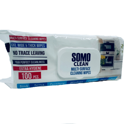 Drėgnos servetėlės Somo Clean White, 100vnt