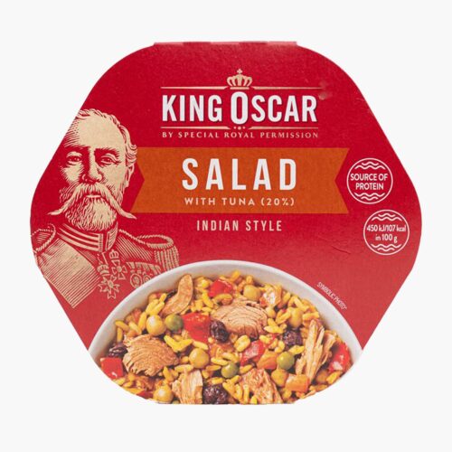 Tuno salotos King Oscar Indian Style, 220g