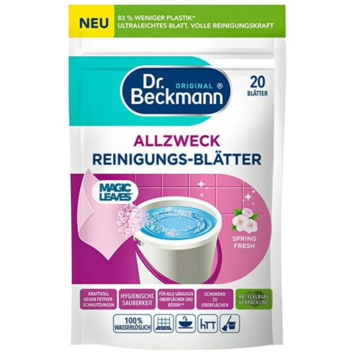 Magiški grindų valymo lapeliai Dr. Beckmann Spring Fresh, 20vnt