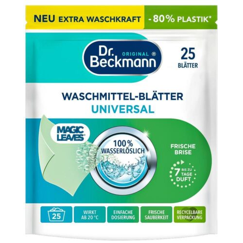 Magiški skalbimo lapeliai Dr. Beckmann Universal, 25vnt