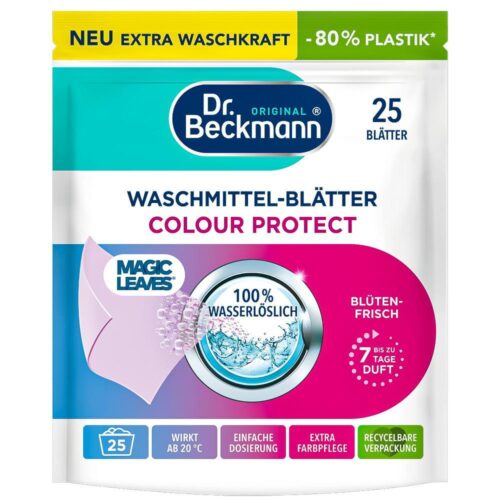 Magiški skalbimo lapeliai Dr. Beckmann Color, 25vnt