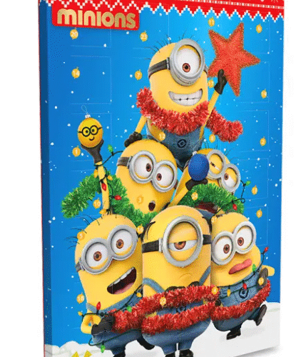 Advento kalendorius MINIONS su šokoladu, 50g