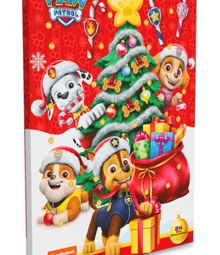 Advento kalendorius PAW PATROL su šokoladu, 50g