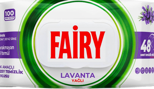 Drėgnos servetėlės Fairy Lavanda, 100vnt