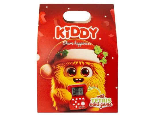 Kalėdinis saldainių rinkinys Kiddy Mini Tetris, 300g vaikams, kaina, akcija, internetu.