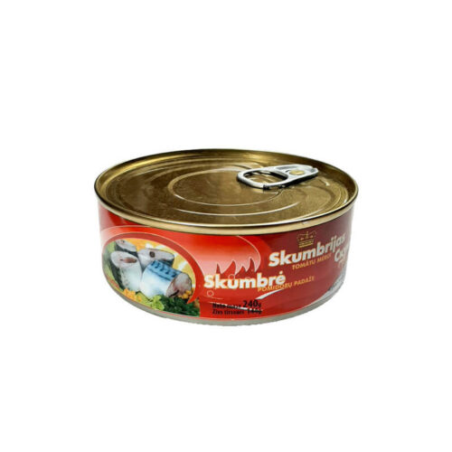 Skumbrė pomidorų padaže, 240g