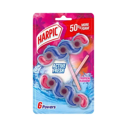 Tualeto muiliukai Harpic Pink Blossom, 35gx2vnt